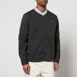 Fred Perry Collarless Cotton-Twill Overshirt - XL