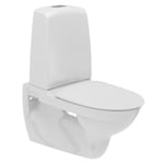 Ifö Spira 629308897 Toilet væghængt, med blødt sæde, enkelt flush