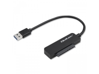 Qoltec SATA-adapter | 2,5 SSD HDD-adapter | USB 3.0 | Superhastighet 5Gb/s | 2TB | 19cm