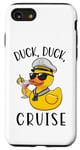 Coque pour iPhone SE (2020) / 7 / 8 Duck Duck Cruise Funny Family Cruising Groupe assorti