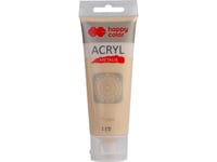 Happy Color Akrylfärg 75 Ml Ljust Guld Metallic