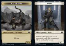 Cat Dragon // Monk [Token]