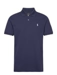Tailored Fit Performance Mesh Polo Shirt Sport Knitwear Short Sleeve Knitted Polos Navy Ralph Lauren Golf