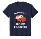 Youth I'm Going To Be The Best Big Brother Car Promoted Baby T-Shirt