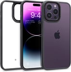 Caseology Skyfall Case Compatible with Iphone 14 Pro Max - Matte Black/Grey