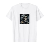 Skull With Headphones Rock Music Graphic T-Shirt