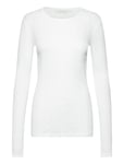 Gai+Lisva Thyra L/S Cotton Top Drop Needle Go Vit