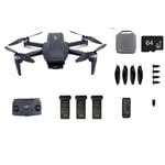 Pieni drone, 4K-kamera, GPS, B5 Mini 2B Bag 64G