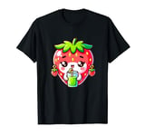 Funny Kawaii Anime Strawberry Summer Berry Fresh Women Men T-Shirt