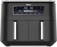 Ninja Foodi Dual Zone Air Fryer MAX 2 Drawers 8 Portions, 6-In-1| All Sizes |