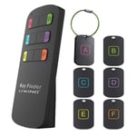 Key Finder, UKing 6 in 1 Wireless Key Tracker RF Item Locator Item Tracker Device with Remote Control Great for Tracking Keys Wallets Pets Bags and Any Lost Items