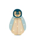 Little Lights Baby Pingvin Mini Lampe Teal