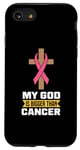 iPhone SE (2020) / 7 / 8 My god is bigger than cancer - Breast Cancer Case