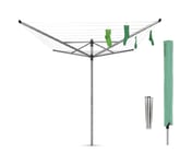 Brabantia 60m Lift-O-Matic Washing Line with Ground Spike