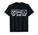 Eat sleep play field hockey T-Shirt