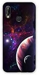 Cokitec Coque pour Samsung Galaxy A40 Espace Univers Galaxie - Planete Rouge N