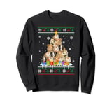 Guinea Pig Christmas Tree Funny Ugly Christmas Sweater Sweatshirt