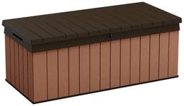Keter Darwin 380L Outdoor Garden Storage Box - Brown