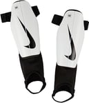 Nike Unisex Children's Shin Pads Y Nk Chrg Grd Su23, White - Black, DX4610-100, M