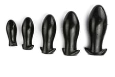 The Hole Stuffer Black Monster Butt Plug (Large)