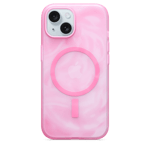 OtterBox Figura Series-skal med MagSafe till iPhone 15 – rosa