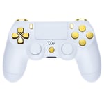 Controller - Piano White/Gold (PS4)