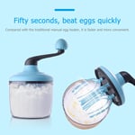 (Blue)Hand Mixer Blender Home Mini Handheld Automatic Egg Beater For Blending
