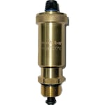 Luftventil med ½&quot; automatisk avstängningsventil. Max.: 10 bar / 120 C