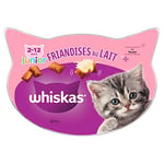 WHISKAS Junior Friandises au lait pour chaton 55g - l'emballage peut varier