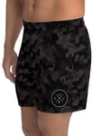 FCK Logo Black Camo Shorts