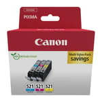 Canon CLI-521 C/M/Y multipack