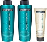 Osmo Deep Moisture Shampoo 400Ml, Conditioner 400Ml and Deep Repair Mask 250Ml