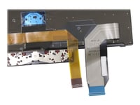 Chicony - Ersättningstangentbord För Bärbar Dator - Bakgrundsbelyst - Engelska - Europa - Svart - För Thinkpad P15s Gen 1 20T4, 20T5
