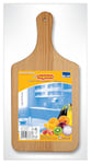 PARODI & PARODI - Planche à découper de cuisine avec poignée, planche à découper en bois, idéale comme pelle à pizza et plateau d'apéritif, accessoires de cuisine utiles comme planche à pétrir et