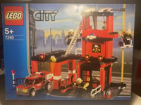 Lego Town City Fire 7240 Fire Station New Sealed