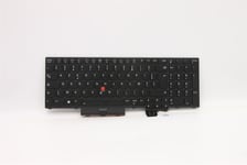 Lenovo ThinkPad T15g 2 P15 2 Keyboard French Black Backlit 5N21B44338
