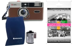 Kit Appareil Photo avec Film d'images Noir et Blanc (AgfaPhoto, Kodak ou FujiFilm pour 36 Poses) + Batterie + Image complète