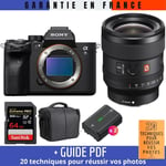 Sony A7S III + FE 24mm F1.4 GM + SanDisk 64GB Extreme PRO UHS-II SDXC 300 MB/s + 2 NP-FZ100 + Sac + Guide PDF ""20 TECHNIQUES POUR RÉUSSIR VOS PHOTOS