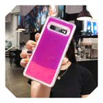 Luminous Case for Samsung Galaxy S10E Case Liquid Phone Cover for Samsung S9 S10 plus Cases S10 LITE Cover Dynamic Coque note 8-purple-G-samsung NOTE10