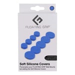 Soft Silicon Covers by FLOATING GRIP to cover FLOATING GRIP Wall Mounts - Blue (Electronic Games)