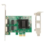 TXA108 82571 2 ports RJ45 carte r&eacute;seau Gigabit PCI Ex1 &agrave; 2 RJ45 10/100/1000Mbps carte r&eacute;seau serveur pour ordinateur de bureau