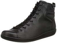 ECCO Ecco Soft 2.0' Low-Top Sneakers Women's Black Black With Black Sole56723 3.5/4 UK