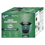 K.PRO piège électrique à moustiques + 1 seringue Attractif - Attire et Capture Les moustiques - 3 Mois de tranquillité - extérieur jusqu'à 300m² - Silencieux et sans Odeur - programmable