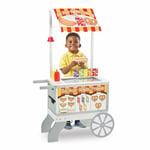 Wooden Toy Snacks and Sweets Food Cart Kids Xmas Birthday Gift - Melissa & Doug 