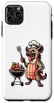 iPhone 11 Pro Max Cartoon Hyena Grill BBQ Chef Case
