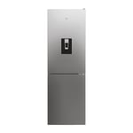 Hoover HOCE4T618EWSK Total No Frost Fridge Freezer with Non Plumbed Water Dispenser - Silver - E Rated