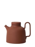 Sand Tea Pot Inc. Tea Strainer Home Tableware Jugs & Carafes Teapots Brown Design House Stockholm