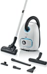 Bosch Serie 4 Dammsugare med påse ProSilence Vit BGL41SIL2H