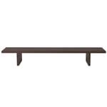 Ferm Living Kona Sidebord 34x138 cm, Dark Stained Eikefanér