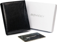 Rovicky Capacious herrplånbok i naturligt narvläder med RFID-skydd Rovicky N/A